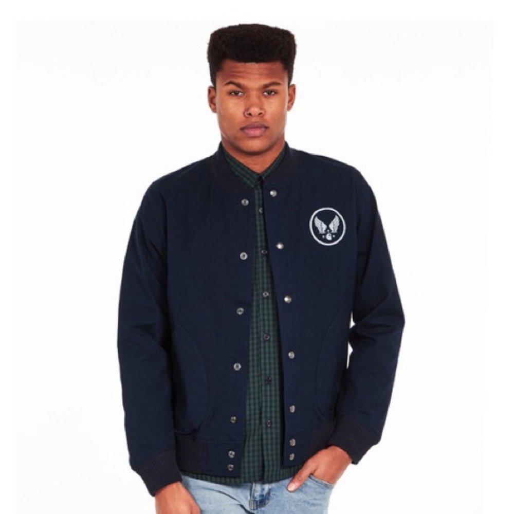 Carhartt WIP Blue Emblem Loop jacket Medium